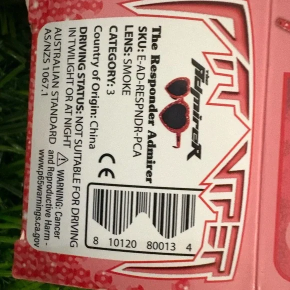 Pit Viper Heart-Shaped Red Sunglasses - Picture 4 of 10